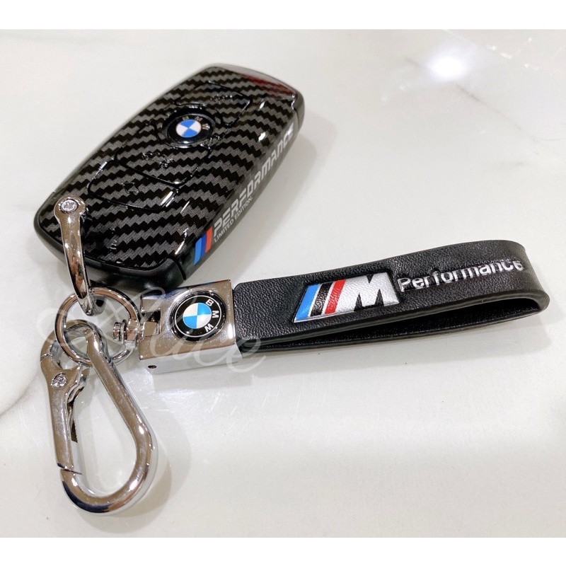 現貨 BMW鑰匙套 碳纖紋殼 遙控器保護殼F10 F30 F世代 G世代 G30 G20 全車系通用 鑰匙套 M標