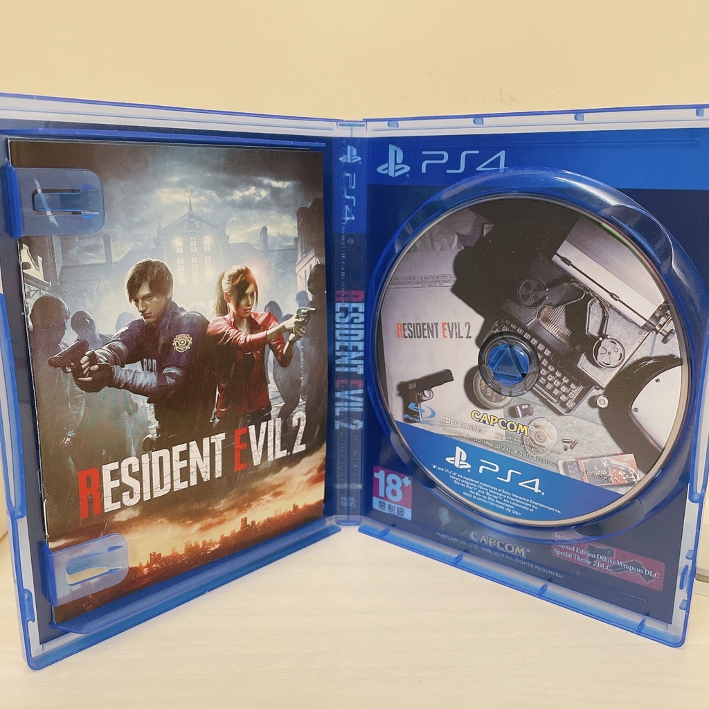 PS4 惡靈古堡 2 重製版 中文一般版 Resident Evil 2（含特典）