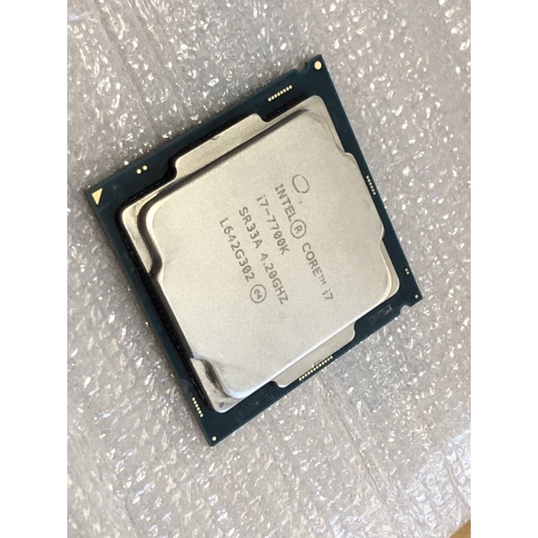 (含運)Intel Core i7-7700K LGA1151_4C/8T_6代7代主機板適用 /無盒/無保
