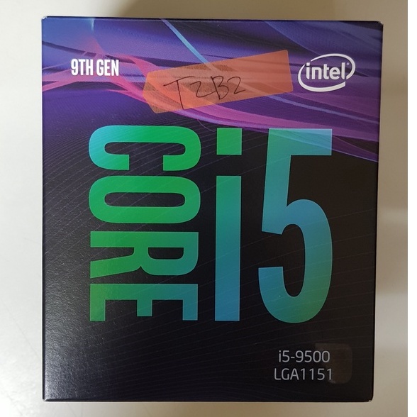intel Core i5 9500 1151腳位 CPU 全新未拆封 原廠盒裝 原廠保固至 2023年3月8日