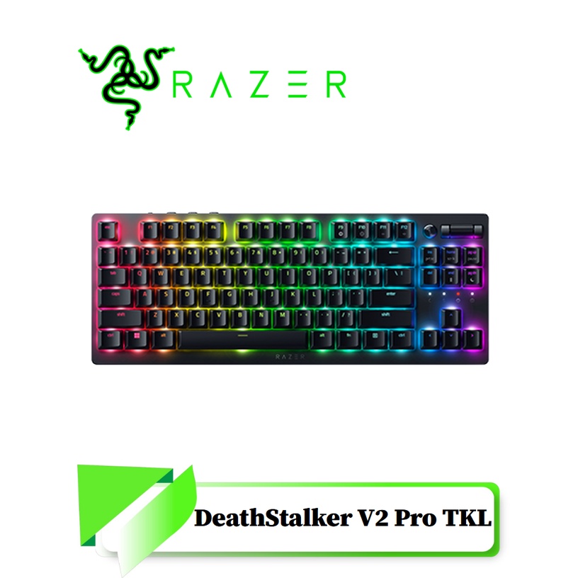 TN STAR】Razer DeathStalker V2 Pro TKL 無線機械式鍵盤/紅軸/英文/三