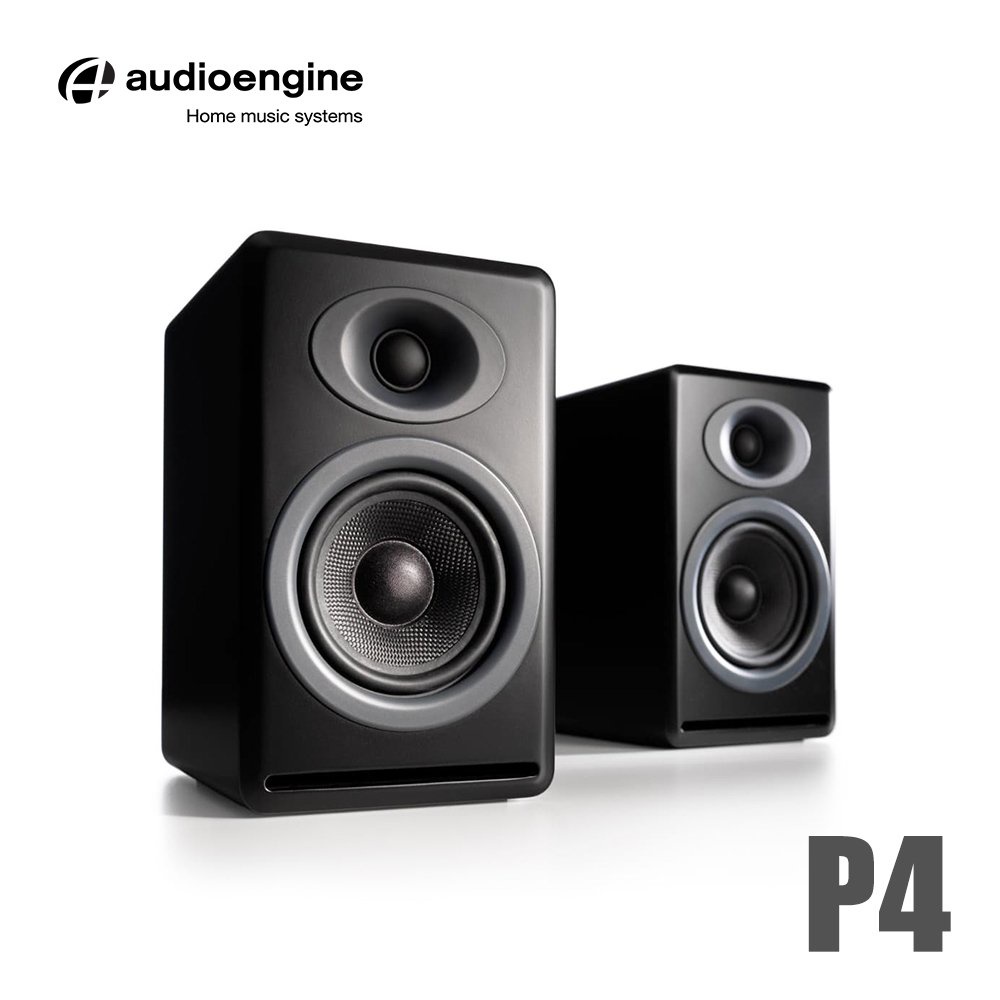 【Audioengine P4】 兩聲道被動式喇叭美國品牌/環繞喇叭/衛星喇叭/可接AV接收器 需自備音響擴大機