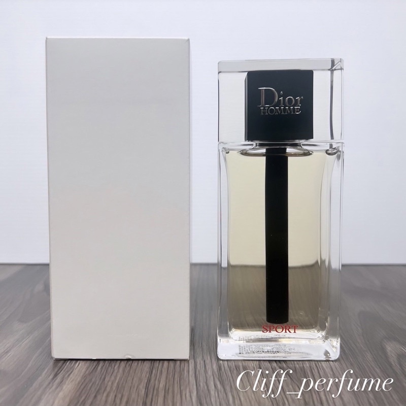 【台灣專櫃貨】Dior Homme Sport 男性淡香水125ml (Tester)