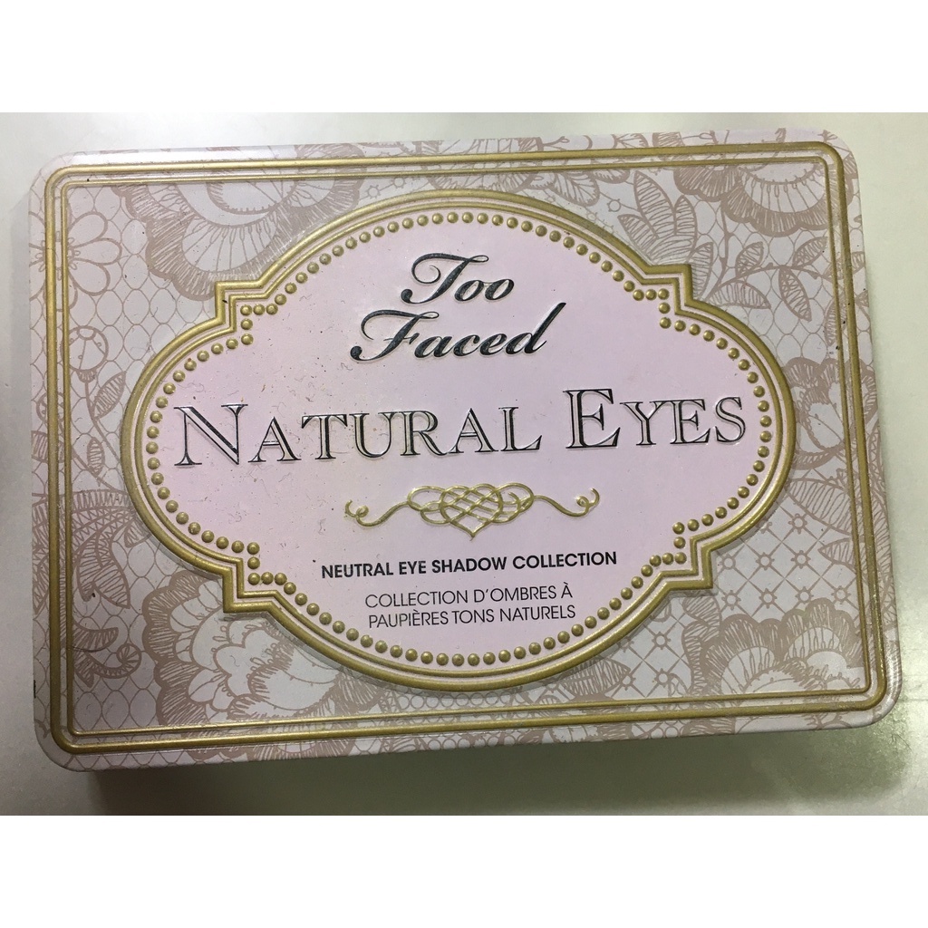 Too Faced natural eyes 眼影盤