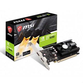 MSI 微星 GT1030 2GD4 LP OC 顯示卡 15cm 顯示卡