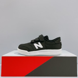 New Balance 60 中童 黑色 皮革 魔鬼氈 寬楦 舒適 運動 休閒鞋 PVCT60BW