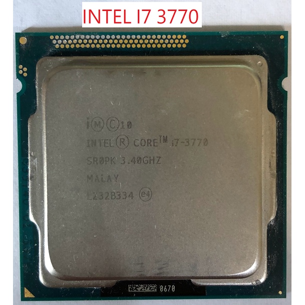 INTEL I7 3770 含酷碼塔散 第三代1155腳位 Ivy Bridge CPU