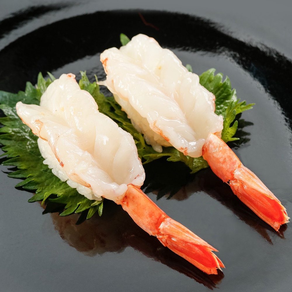【阿家海鮮】生食開背剝殼赤蝦5L (天使壽司蝦)200g±5%/盒(20隻入)