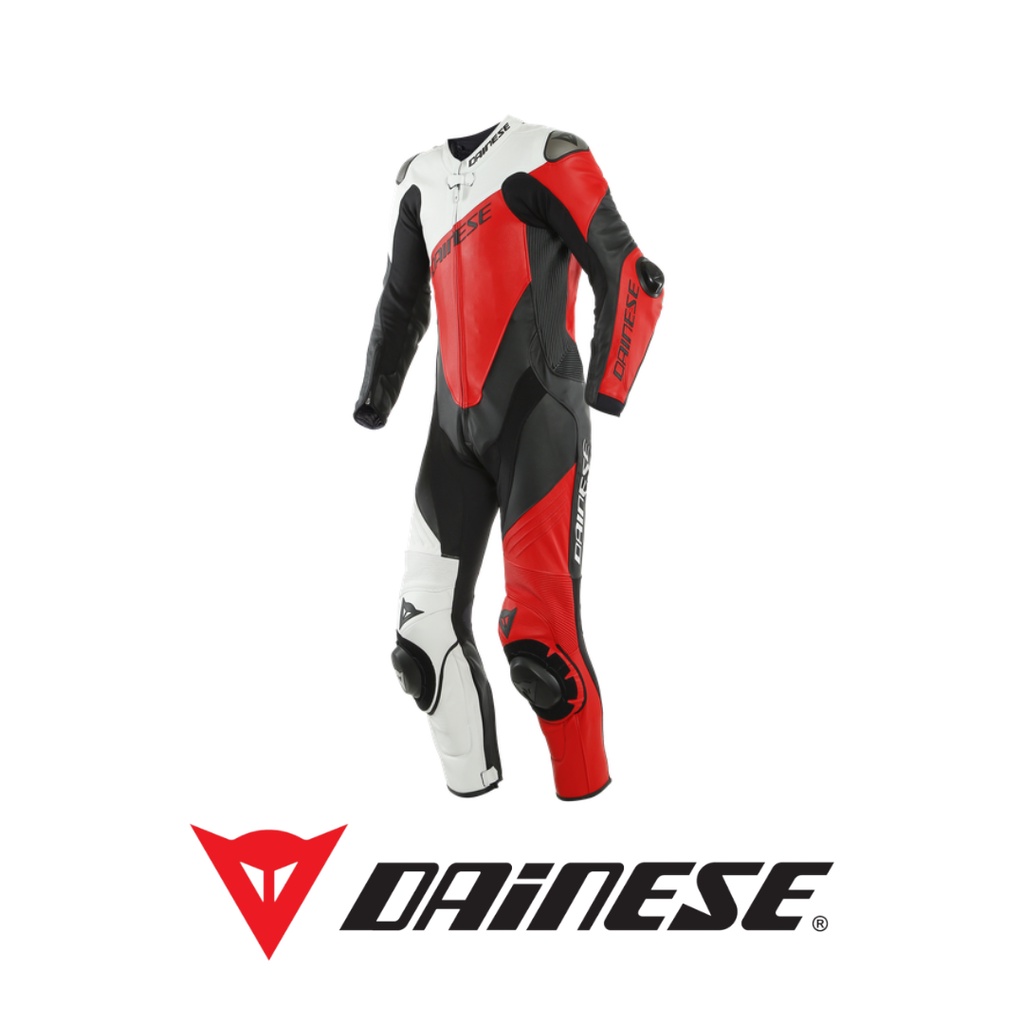 DAINESE IMOLA  黑白紅  一件式 連身皮衣