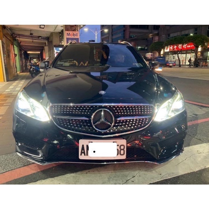 賓士 Benz W212後期滿天星水箱罩 E200水箱罩 E300滿天星水箱罩 E350中網 W212中網