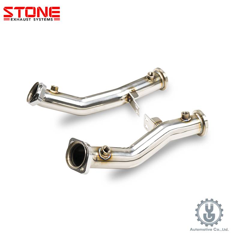 【YGAUTO】STONE巨石｜Benz AMG E43(W213)｜De-Cat Downpipe M276｜排氣管