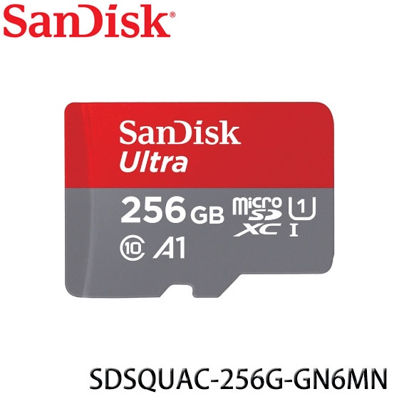 【3CTOWN】含稅公司貨 150MB SanDisk Ultra Micro SD A1 256G 256GB記憶卡