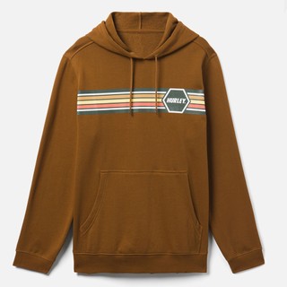 HURLEY｜男 HEX BAR FLEECE PULLOVER 帽T