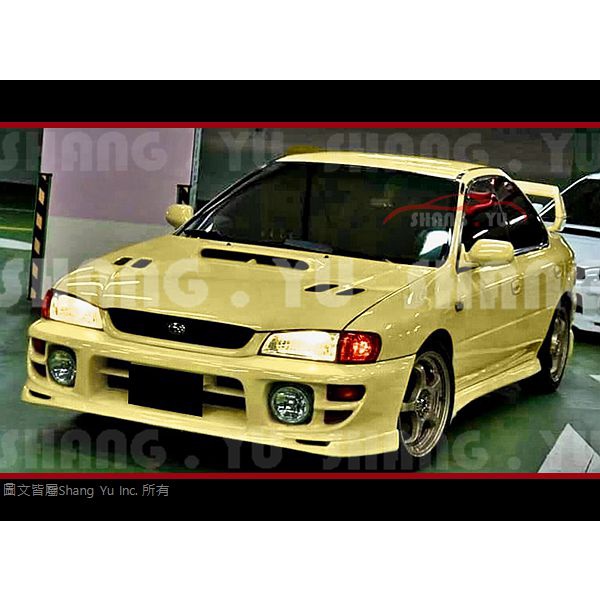 速霸陸 SUBARU Impreza GC8 GF8 STI 前下巴 空力套件 97 98 99 00 01