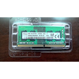 近全新筆電用SK Hynix海力士 DDR4 3200 4GB記憶體(單面)