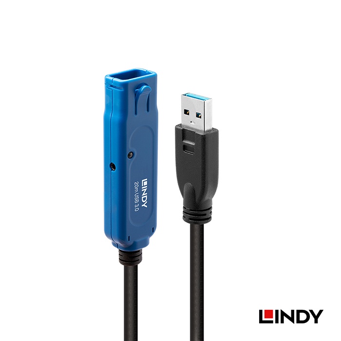 LINDY 林帝 主動式 USB3.0 延長線 20M (43361)