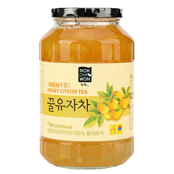 【NOKCHAWON 綠茶園】韓國蜂蜜柚子茶 1kg