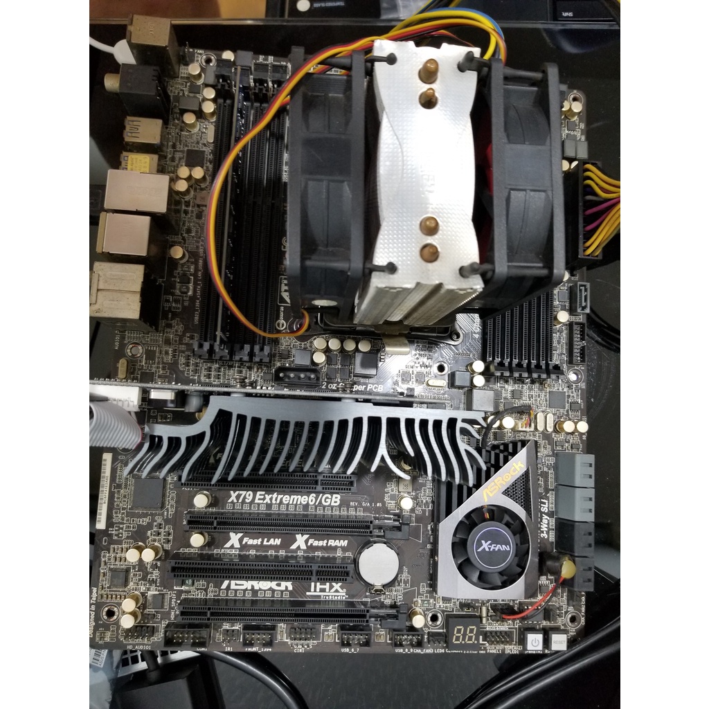 華擎 Asrock X79 Extreme6 GB LGA2011【故障品】【搭配CPU送塔扇】