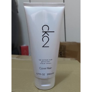 【Calvin Klein】CK2 洗髮沐浴膠 200ml