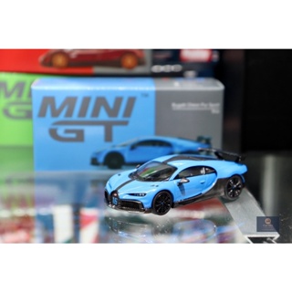 (竹北卡谷)現貨秒出 Mini GT #379 1/64 Bugatti Chiron Pur Sport Blue
