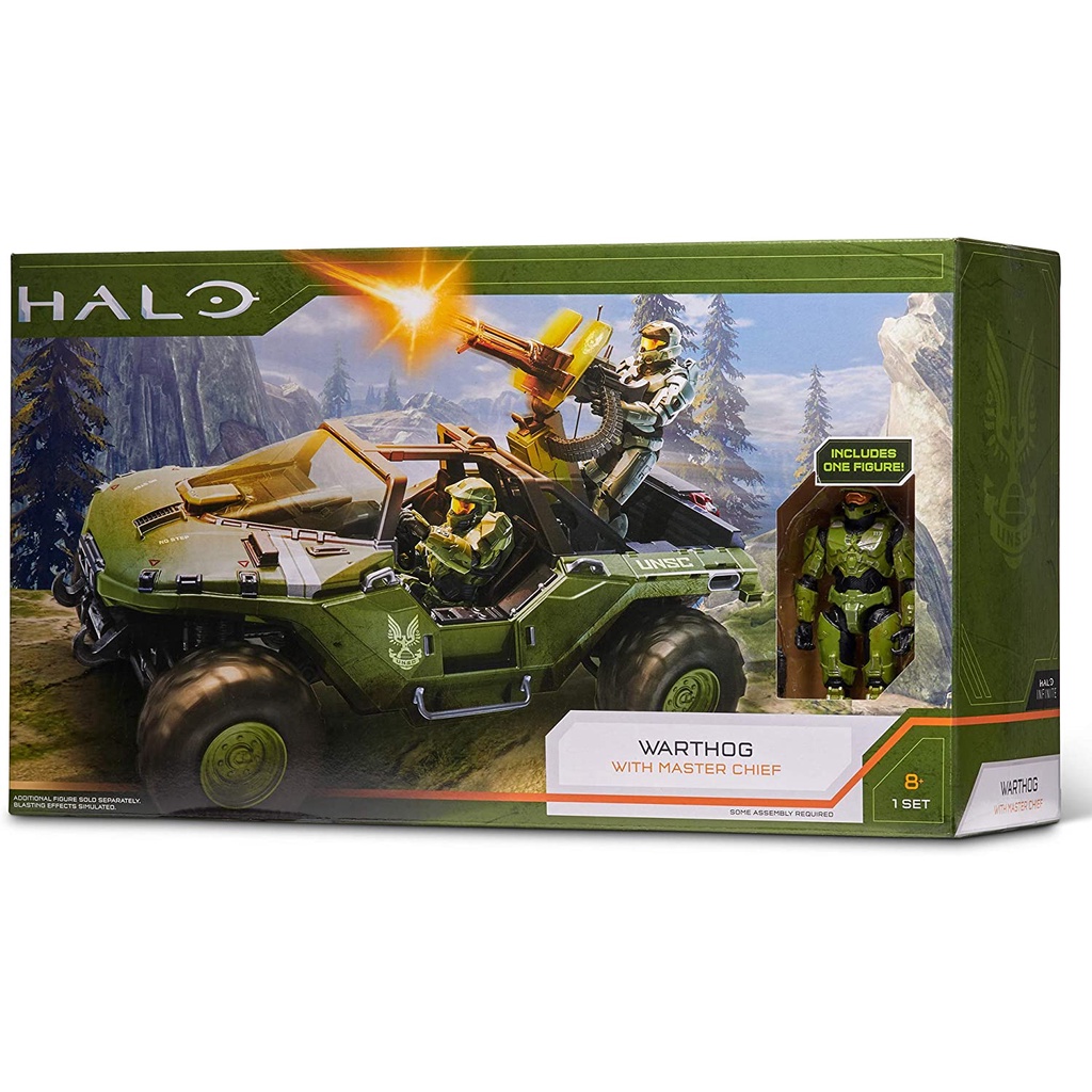 全新現貨 HALO 最後一戰 3.75吋 4吋 士官長 疣豬號 Warthog 吉普車 載具 非 酸雨戰爭 暗源