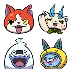 Line日本🇯🇵表情貼∣妖怪手錶 YO-KAI WATCH