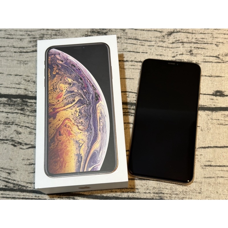 IPhone XS Max 64G 金色 二手 機身無傷