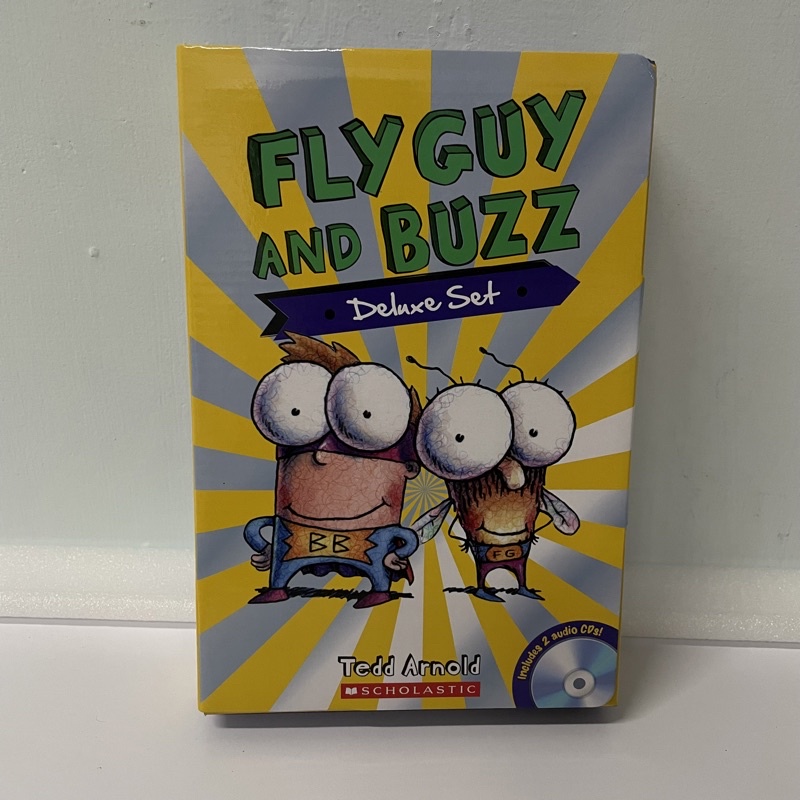 [全新轉賣] Fly Guy and Buzz Deluxe Set 15平裝+2CD 童書繪本 初級英語橋梁書