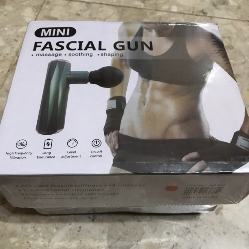 ⭕️蝦皮店到店免運 ✔️出清👋MINI FASCIA GUN 筋膜槍 時尚紅 按摩槍 紓壓