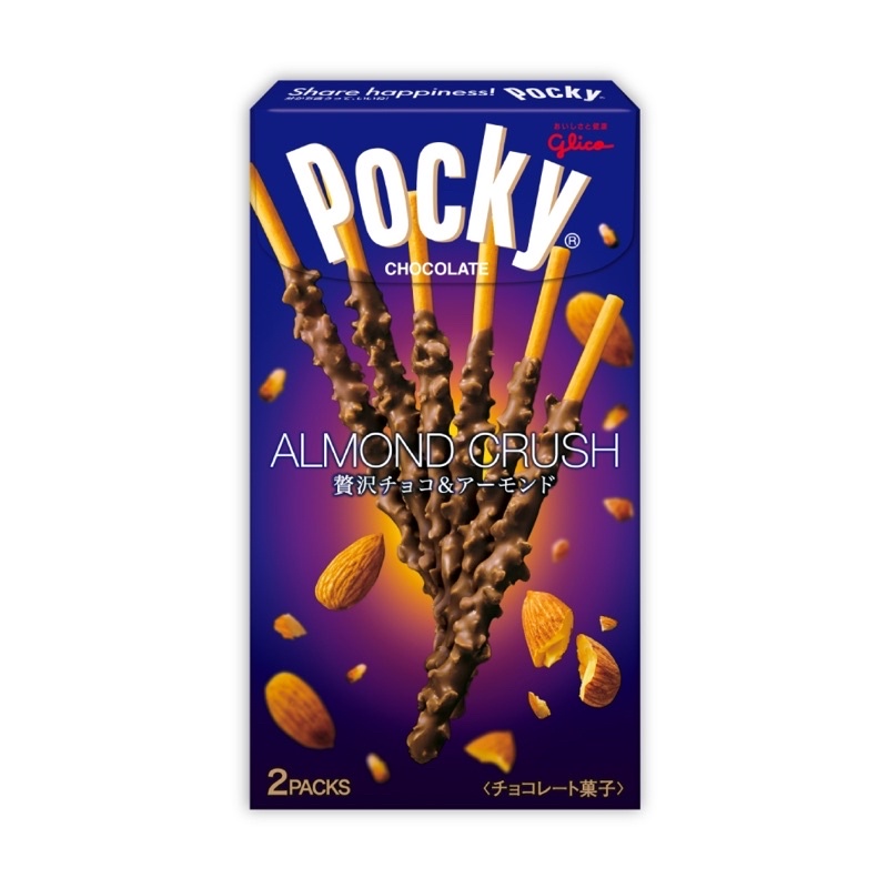 [現貨］ Pocky百奇 杏仁粒粒巧克力棒