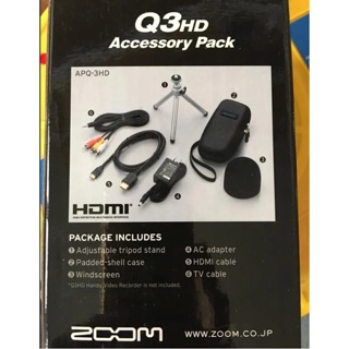 「保溫之家」影像錄音筆 Zoom Q3HD Handy Video Recorder專用配件包APQ-3HD