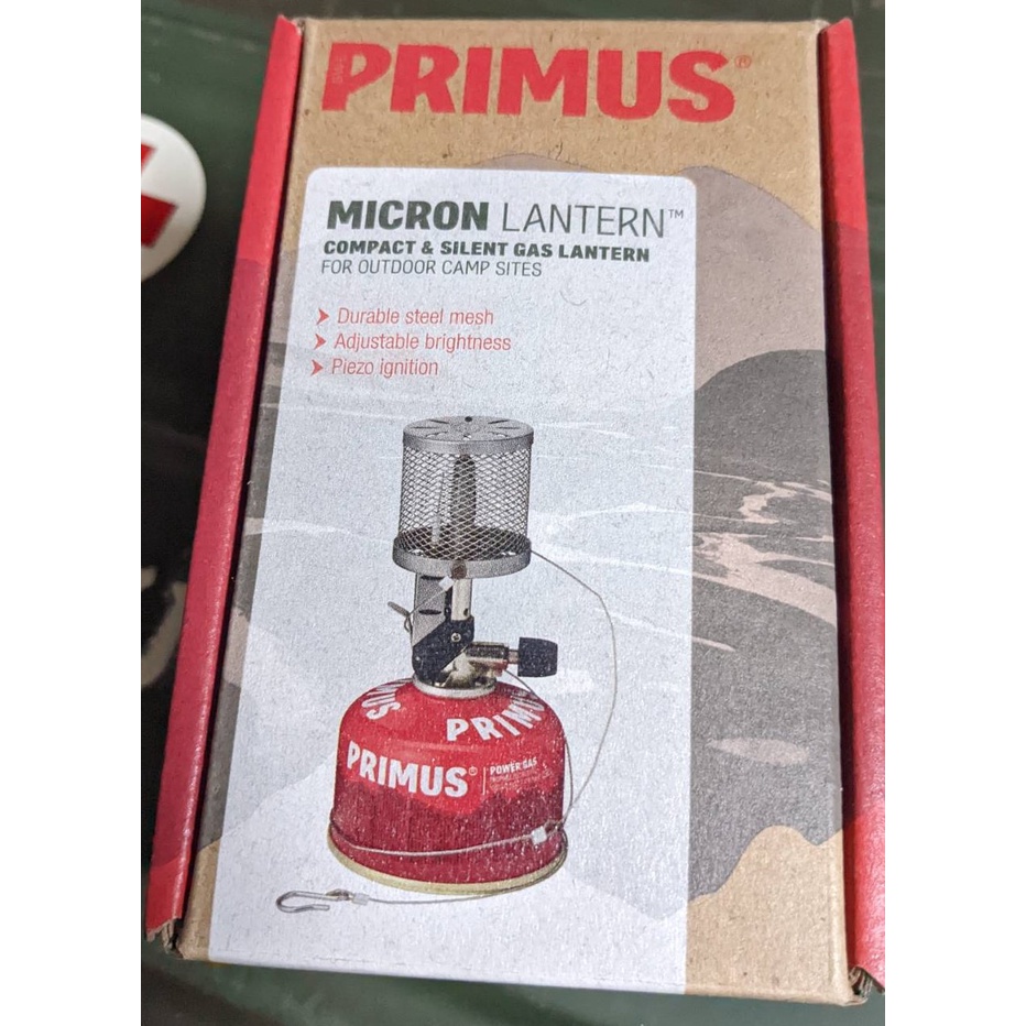 Primus Micron Backpacking Lantern Lightweight 235 Lumen 瓦斯燈