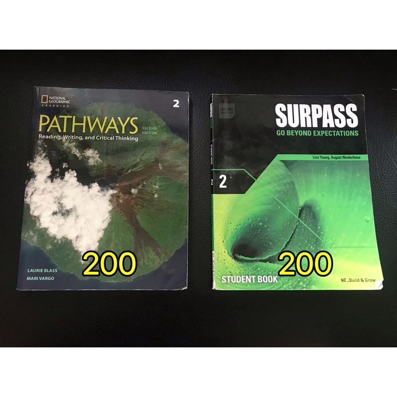 *二手*&lt;姆斯&gt;大學英文用書(原文書)PATHWAYS 2 / SURPASS 2