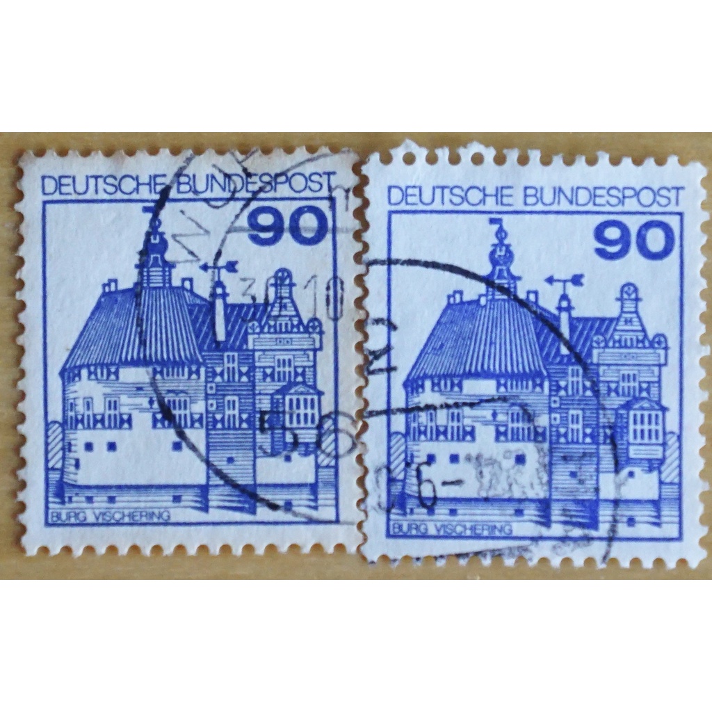 德國舊票-Burg Vischering (單張出售)