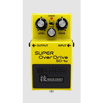 【錄音室】BOSS 純正日本製 WAZA SD-1W Super Overdrive 吉他 電吉他 效果器