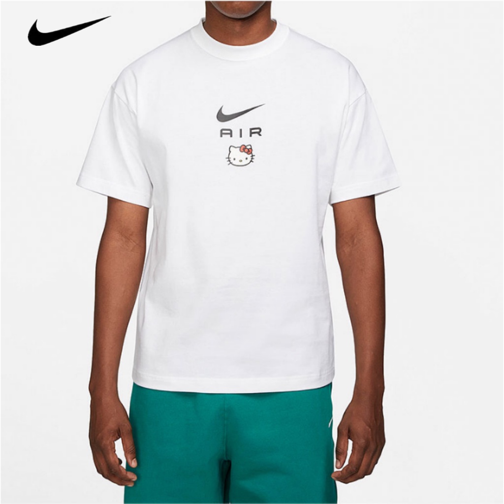 耐吉 Nike 2022 Hello Kitty 聯名男士短袖運動休閒圓領T恤女士半袖上衣DR6075