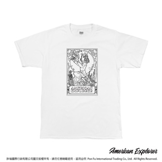 American Explorer 美國探險家 潮T 美國棉T-Shirt 純棉 短袖 客製化圖案T恤 (AE女神)