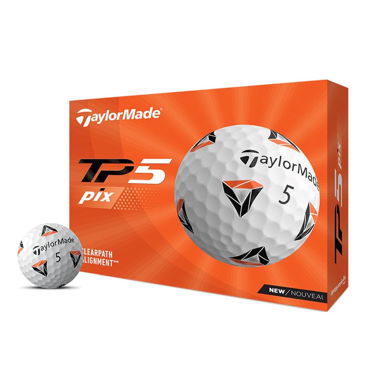 歐瑟-TaylorMade TP5 Pix Golf Ball 高爾夫球-五層球(12/DZ) N76043
