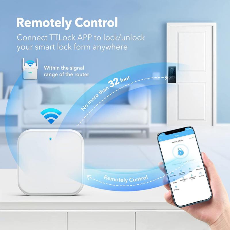 TTLOCK APP G2/G3 WiFi Gateway Hub Smart Door Lock Unlock Blu