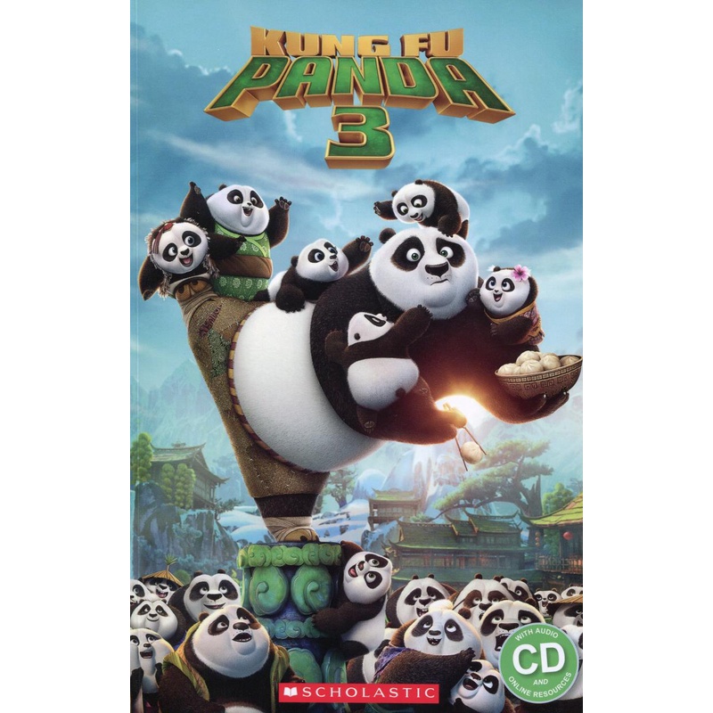 Popcorn Readers Level 3: Kung Fu Panda 3 功夫熊貓3（附CD）