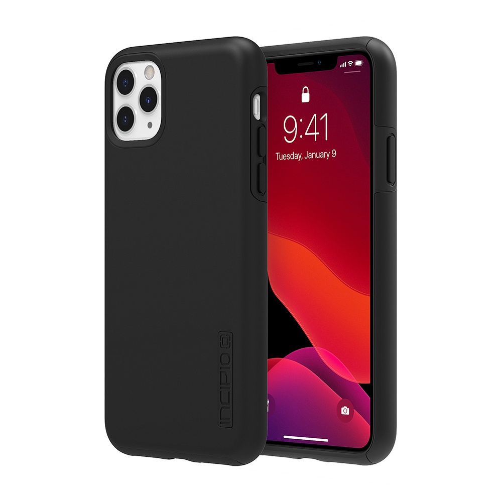 【INCIPIO】iPhone 11 Pro 5.8吋 DualPro 雙層防護手機防摔保護殼/套-黑色