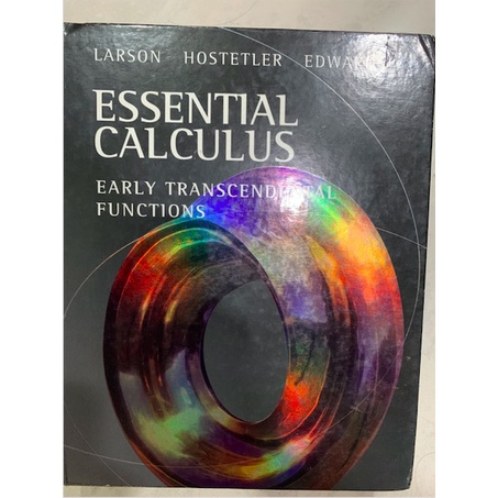 微積分課本Essential calculus early transcendental functions(二手書)