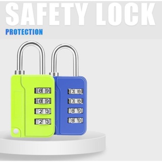 Anti-Theft 4-digit Combination Pad Lock Zinc Alloy Security