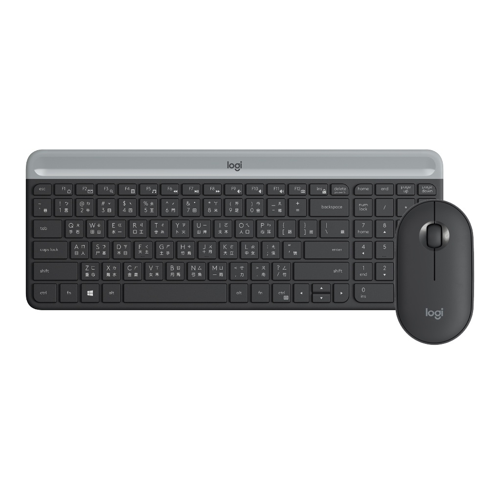 【Logitech】MK470 超薄無線鍵鼠組