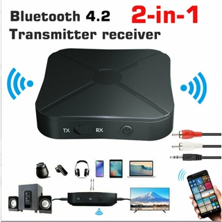2 in 1 Universal Car Music Adapter Wireless Bluetooth 4.2 A