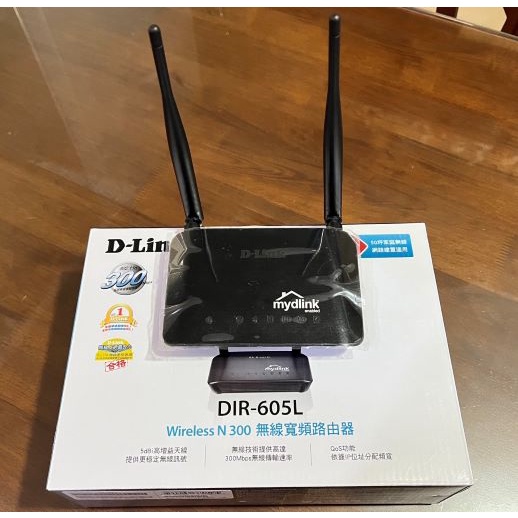 D-Link DIR-605L Wireless N300無線寬頻路由器(二手)