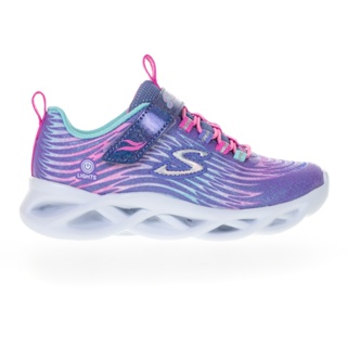 SKECHERS 休閒鞋 運動鞋 TWISTY BRIGHTS 中大童 302321LLVMT 紫色