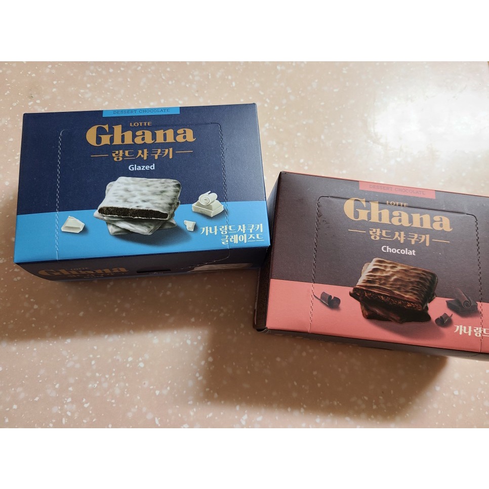 Lotte Ghana 巧克力夾心餅乾 13片/91g 純巧克力 白巧克力 韓國《贈品多多家》