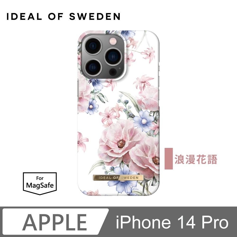 IDEAL OF SWEDEN iPhone 14 Pro 北歐時尚瑞典磁吸手機殼-浪漫花語