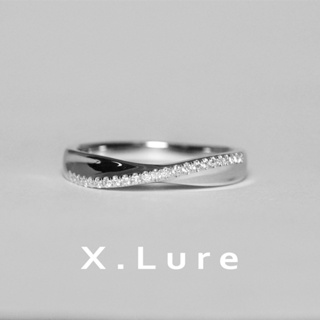 【X.LURE】14K 緞帶扭轉鑽石線戒 線戒 鑽戒 K金戒 女戒 真金 真鑽 K金 輕珠寶